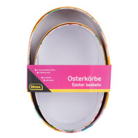 Osterkörbe mit Tragehenkel - 23 x 14 cm, 20 x 12 cm