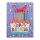 Geschenktasche - Geburtstag, Kerzen, 25 x 34,5 x 8,5 cm, 210g/m²