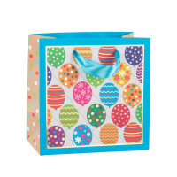Geschenktasche - Geburtstag, Ballon, 16 x 16 x 9 cm,...