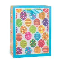 Geschenktasche - Geburtstag, Ballon, 18 x 23 x 8 cm,...