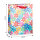 Geschenktasche - Blumen, Hologramm, 18 x 23 x 8 cm, 210g/m²