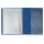 Zeugnismappe – DIN A4, mit 12 festen Hüllen, blau