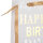 Flaschentasche - Happy Birthday, weiß, 12,5 x 35 x 9 cm, 210g/m², Heißprägung