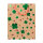 Geschenktasche - Kleeblatt & Marienkäfer, Kraftpapier, 18 x 23 x 8 cm, 140g/m², Heißprägung