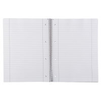 Bundle - Collegeblöcke, Lineatur 27, liniert, mit Doppelrand, 80 Blatt, 70g/m², DIN A4, 5 Stück