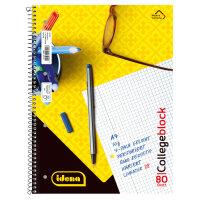 Idena Bundle - Collegeblöcke, Lineatur 28, kariert,...
