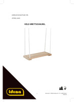 Holzbrettschaukel - 40 x 17 cm,