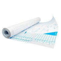 Buchfolie Eco - 50µ, selbstklebend, transparent, 3 m x 40 cm