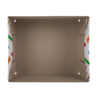 Aufbewahrungsbox Schule - faltbar, 35 x 28 x 27 cm