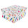 Aufbewahrungsbox Schule - faltbar, 35 x 28 x 27 cm
