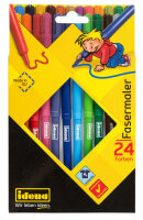 Kreativ-Sparpaket 3-in-1: Buntstifte, Fasermaler & Textmarker