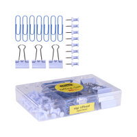 Büro-Set 3-teilig – Klammern, Zettelbox &...