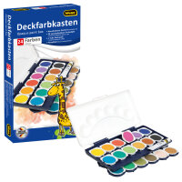 Schulmalset 3-teilig – Pinsel, Farben & Wasserbox