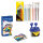 Schulmalset 3-teilig – Pinsel, Farben & Wasserbox