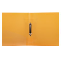 Ringbuch, DIN A4, 3,5 cm Rücken, transluzent, orange
