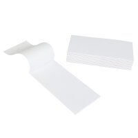 Kellnerblock - weißes Papier, 10 x 50 Blatt