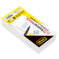 Kellnerblock - weißes Papier, 10 x 50 Blatt