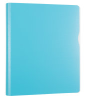 Ringbuch, DIN A4, 2,5 cm Rücken, D-Ringe, himmelblau