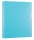 Ringbuch, DIN A4, 2,5 cm Rücken, D-Ringe, himmelblau