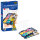 Idena Set Deckfarbkasten 24 Farben und Deckweiß & Schulmalpinsel 10 Größen 10 Stück