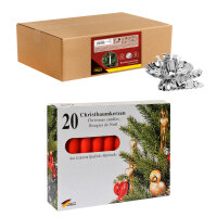 Set Baumkerzenhalter mit Clip, silber, 20 Stück...