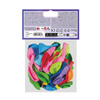 Luftballons - mehrfarbig, Ø 25 cm, 50 Stück