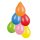 Luftballons - mehrfarbig, Ø 25 cm, 50 Stück