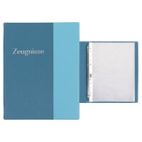 Zeugnismappe Ringbuch mit 10 Klarsichthüllen -...