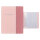 Zeugnismappe Sichtbuch mit 12 Klarsichthüllen - 100µ, pastell rosa, DIN A4