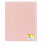 Zeugnismappe Sichtbuch mit 12 Klarsichthüllen - 100µ, pastell rosa, DIN A4
