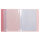 Zeugnismappe Sichtbuch mit 12 Klarsichthüllen - 100µ, pastell rosa, DIN A4