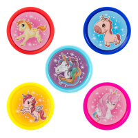 Motivstempel Einhorn, 5 Stück