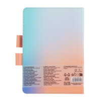Notizbuch - Pastell, dotted, 192 Seiten, 100g/m², DIN A5, mit Stiftschlaufe