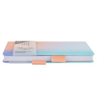 Notizbuch - Pastell, dotted, 192 Seiten, 100g/m², DIN A5, mit Stiftschlaufe