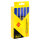 Permanentmarker - blau, 1 - 3 mm, 10 Stück, Rundspitze
