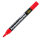 Permanentmarker -  rot, 1 - 3 mm, 10 Stück, Rundspitze