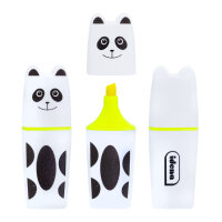 Textmarker - Panda, neon, 1 - 5 mm, 5 Stück, 5 Farben