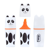 Textmarker - Panda, neon, 1 - 5 mm, 5 Stück, 5 Farben