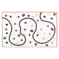 Adventskalender Weihnachtsdorf - 54 x 34 x 5 cm