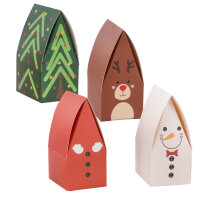 Adventskalender Weihnachtsdorf - 54 x 34 x 5 cm