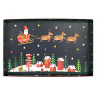 Adventskalender Weihnachtsdorf - 54 x 34 x 5 cm