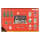 Adventskalender Weihnachtsdorf - 54 x 34 x 5 cm
