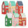 Adventskalender Weihnachtsdorf - 54 x 34 x 5 cm