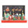 Adventskalender Weihnachtsdorf - 54 x 34 x 5 cm