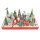 Adventskalender Weihnachtsdorf - 54 x 34 x 5 cm