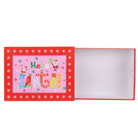 Geschenkbox - Zauberbox, wechselnde Weihnachtsmotive, 26 x 20 x 9 cm