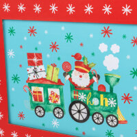 Geschenkbox - Zauberbox, wechselnde Weihnachtsmotive, 26 x 20 x 9 cm