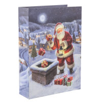 Geschenkbox - Buchbox Santa 23 x 16 x 5 cm