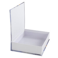 Geschenkbox - Buchbox Santa 23 x 16 x 5 cm