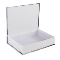 Geschenkbox - Buchbox Santa 23 x 16 x 5 cm